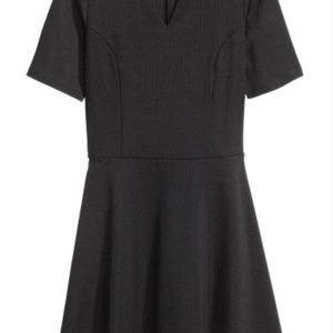 Ribbed Jersey Dress